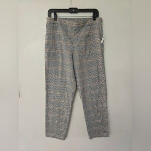 Old Navy NWT Houndstooth Plaid Preppy Dress Pants Womens Size 8 Petite Clueless